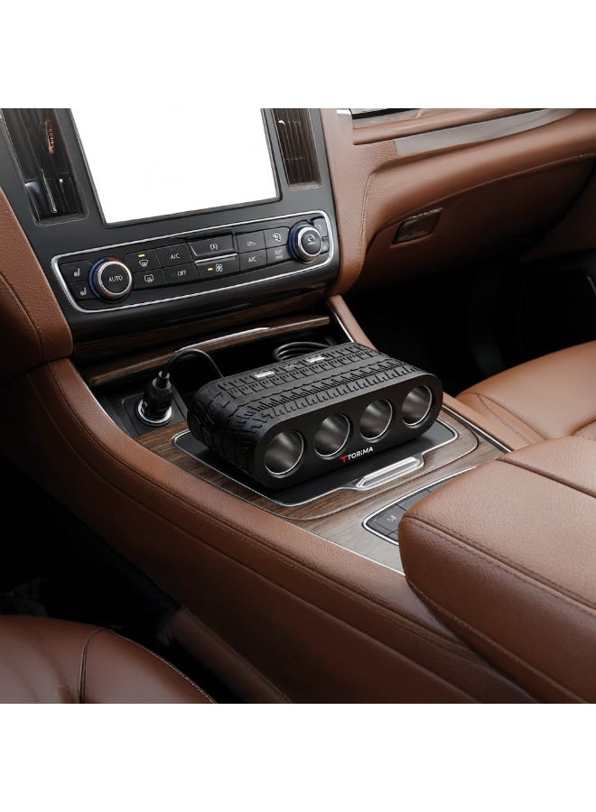 TORIMA G21 BLACK CAR CHARGER - Image 4